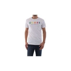 T-shirty z krótkim rękawem Guess M92I34 I3Z00 KOSZULKI I OS_ONY ZBIORNIKA m__czyzna WHITE. Białe koszulki męskie Guess, xl, z aplikacjami, bez kołnierzyka, z krótkim rękawem, krótkie. Za 154,93 zł.