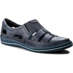 Półbuty LASOCKI FOR MEN - MI08-C374-323-01 Granatowy. Niebieskie bez kategorii marki Lasocki For Men, ze skóry. W wyprzedaży za 159,99 zł.