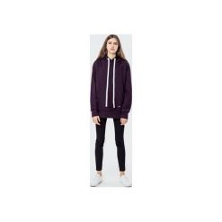 Bluzy męskie: Bluza bawełniana z kapturem Basic Purple