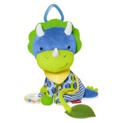 Zawieszka "Bandana Buddies Dinozaur". Niebieskie przytulanki i maskotki z bawełny. W wyprzedaży za 64,95 zł.