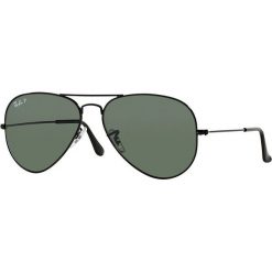 Ray-Ban - Okulary Aviator Classic. Czarne okulary przeciwsłoneczne damskie marki Ray-Ban. Za 699,90 zł.