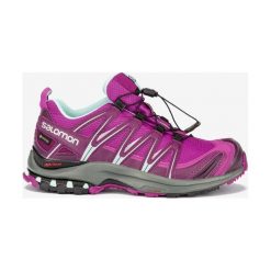 Salomon XA Pro 3D GTX Tenisówki Różowy Fioletowy. Różowe trampki i tenisówki damskie Salomon, bez wzorów, z materiału, na sznurówki. Za 705,95 zł.