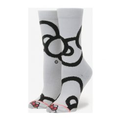 Stance Bows Skarpetki Biały. Białe skarpetki damskie Stance, bez wzorów, z elastanu. Za 94,95 zł.
