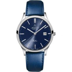 Zegarek Atlantic Męski Sealine 62341.41.51 Szafirowe szkło granatowy. Niebieskie zegarki męskie Atlantic, szklane. Za 875,00 zł.