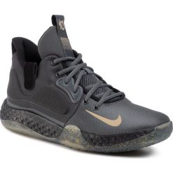 Buty NIKE - KD Trey 5 VII AT1200 003 Dark Grey/Metallic Gold/Black. Szare buty sportowe męskie Nike, z tworzywa sztucznego, bez zapięcia, do koszykówki. Za 399,00 zł.
