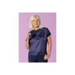 Bluzka casual luźna we wzory. Różowe bluzki nietoperze marki TXM, casualowe. Za 9,99 zł.