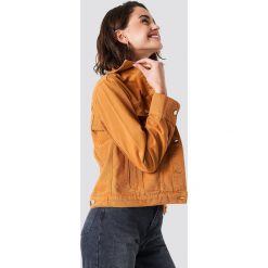 NA-KD Kurtka jeansowa - Orange. Pomarańczowe kurtki damskie jeansowe marki NA-KD. Za 202,95 zł.
