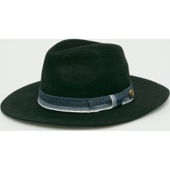 Scotch & Soda - Kapelusz. Czarne kapelusze damskie z wełny. W wyprzedaży za 139,90 zł.