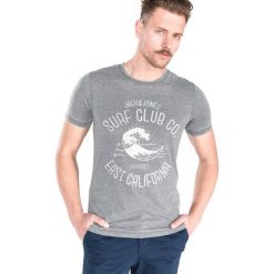 Jack & Jones New Hero Koszulka Szary. Szare podkoszulki męskie xl, z haftami, z bawełny. Za 66,95 zł.
