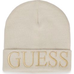 Czapka GUESS - Not Coordina Ted Hats AW7871 WOL01 OFF. Brązowe czapki damskie Guess, z aplikacjami, z materiału. Za 139,00 zł.
