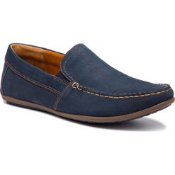 Mokasyny LASOCKI FOR MEN - MB-SPIDER2-01 Navy. Niebieskie mokasyny męskie Lasocki For Men, na co dzień, bez wzorów, ze skóry, bez zapięcia. Za 179,99 zł.