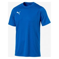 Puma Liga Training Jersey Koszulka Niebieski. Niebieskie podkoszulki męskie Puma, xl, z haftami, z poliesteru, z krótkim rękawem. Za 102,95 zł.
