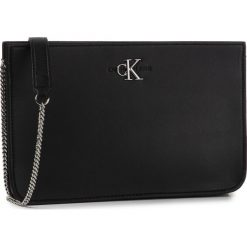 Torebka CALVIN KLEIN JEANS - Cjk Mono Hardware Flat Xbody K60K606154 BDS. Czarne torebki klasyczne damskie Calvin Klein Jeans, bez wzorów, z jeansu, wizytowe, na ramię, bez dodatków. Za 449,00 zł.