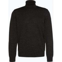 März - Męski sweter z wełny merino, szary. Szare golfy męskie marki März, m, z wełny. Za 549,95 zł.