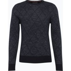 Swetry klasyczne męskie: Tommy Hilfiger – Sweter męski – Karl, niebieski
