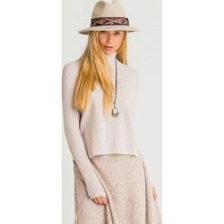 GOLF SPIGA MAX MARA. Brązowe swetry damskie Max Mara Leisure, s, bez wzorów, z wełny, bez rękawów, bez kaptura. Za 665,40 zł.