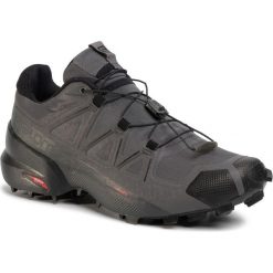 Buty SALOMON - Speedcross 5 410429 28 G0 Magnet/Black/Phantom. Szare buty sportowe męskie Salomon, z tworzywa sztucznego, bez zapięcia, do biegania, salomon speedcross. Za 569,00 zł.