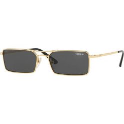 Vogue Eyewear - Okulary. Żółte okulary przeciwsłoneczne damskie VOGUE Eyewear, prostokątne. W wyprzedaży za 459,90 zł.