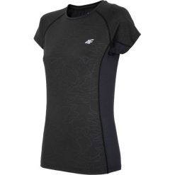 4f Koszulka czarna r. S (H4Z17-TSDF002). Szare t-shirty damskie marki 4f, l, z elastanu, z dekoltem w łódkę. Za 59,99 zł.
