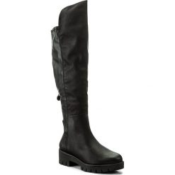 Buty zimowe damskie: Muszkieterki MARCO TOZZI – 2-25605-29 Black Ant. Comb 096