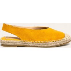 Answear - Espadryle Guapissima. Żółte espadryle damskie ANSWEAR, bez wzorów, z gumy, bez obcasa, na obcasie. W wyprzedaży za 79,90 zł.