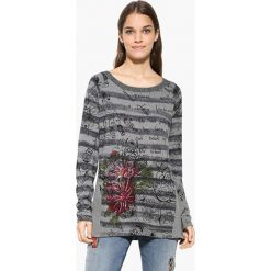 Desigual Sweter damski Jers Lia 17WWJFC3 2042 (rozmiar M). Szare swetry damskie Desigual, m, bez wzorów, eleganckie, bez rękawów, bez kaptura. W wyprzedaży za 187,00 zł.