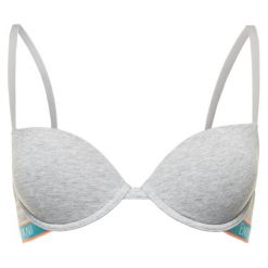 Biustonosz push-up Emporio Armani Underwear 162394 0P317 03748. Niebieskie biustonosze Emporio Armani Underwear, bez wzorów, z elastanu. W wyprzedaży za 179,00 zł.