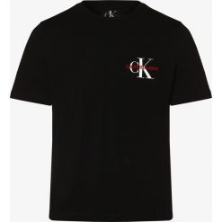 Calvin Klein Jeans - T-shirt męski, czarny. Czarne t-shirty męskie Calvin Klein Jeans, xl, bez wzorów, z jeansu, eleganckie, bez kołnierzyka. Za 179,95 zł.