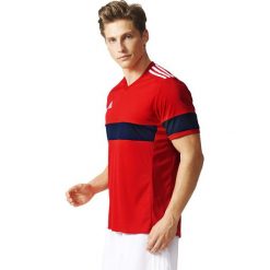 Koszulki sportowe męskie: Adidas Koszulka męska Konn 16 czerwona r. L (AJ1366)