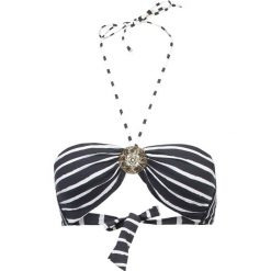 Stroje dwuczęściowe damskie: watercult ISLAND ESCAPE Góra od bikini black/offwhite