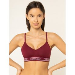 Biustonosz top Calvin Klein Underwear 000QF5232E. Czerwone topy damskie Calvin Klein Underwear, xs, bez wzorów, bez kołnierzyka. W wyprzedaży za 139,00 zł.