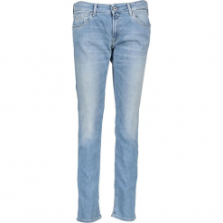 Dżinsy "Luz" - Skinny fit - w kolorze błękitnym. Niebieskie rurki damskie Denim Special, l. W wyprzedaży za 252,95 zł.
