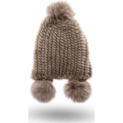 CZAPKA BABA Weekend Max Mara. Szare czapki damskie Weekend Max Mara, bez wzorów. Za 1049,00 zł.