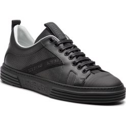 Sneakersy ICEBERG - Gang 19EIU1134A Nero. Czarne sneakersy męskie Iceberg, bez zapięcia. Za 1109,00 zł.