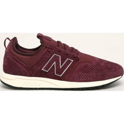 New Balance - Buty MRL247FG. Fioletowe sneakersy męskie New Balance, ze skóry, na sznurówki. W wyprzedaży za 359,90 zł.