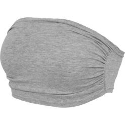 Topy damskie: Urban Classics Ladies Bandeau Top Top Bandeau szary