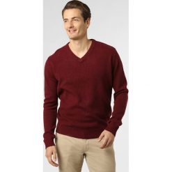 Andrew James - Sweter męski, czerwony. Czerwone swetry męskie Andrew James, na zimę, m, bez wzorów, z wełny, bez kołnierzyka, bez kaptura. Za 179,95 zł.