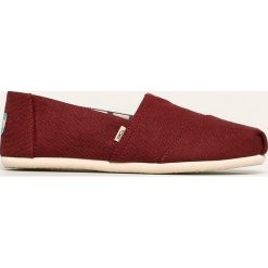 Toms - Espadryle Heritage Canvas. Brązowe espadryle damskie Toms, bez wzorów, ze skóry, bez obcasa, na obcasie. W wyprzedaży za 179,90 zł.