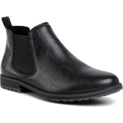 Sztyblety LANETTI - MBS-BOR-09 Black. Czarne sztyblety męskie Lanetti, ze skóry ekologicznej, bez zapięcia. Za 119,99 zł.
