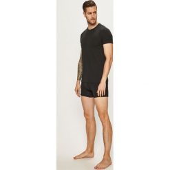 Levi's - Piżama. Czarne piżamy męskie Levi's®, s, bez wzorów, z elastanu, bez rękawów. W wyprzedaży za 99,90 zł.