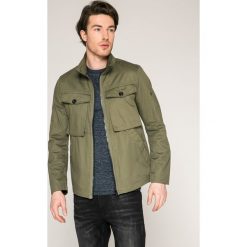 G-Star Raw - Kurtka. Zielone płaszcze męskie G-Star RAW, s, bez wzorów, z bawełny, retro, krótkie, bez kaptura. W wyprzedaży za 399,90 zł.