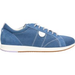 Półbuty GEOX D AVERY. Niebieskie półbuty damskie marki Geox. Za 219,90 zł.