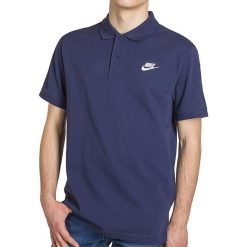 NIKE SPORTSWEAR POLO > CJ4456-410. Koszulki męskie Nike, xl, bez wzorów, z bawełny, klasyczne, polo, bez rękawów. Za 129,99 zł.
