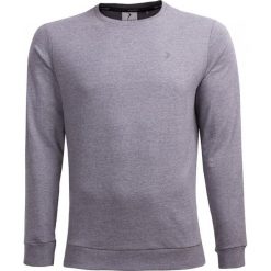 Bluza męska BLM600 - średni szary melanż - Outhorn. Szare bejsbolówki męskie Outhorn, na lato, m, melanż, z materiału. W wyprzedaży za 44,99 zł.