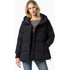 Tommy Hilfiger - Damska kurtka puchowa, niebieski. Niebieskie kurtki damskie TOMMY HILFIGER, l, bez wzorów, z puchu, bez kaptura. Za 999,95 zł.