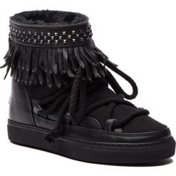 Buty INUIKII - Sneaker Fringes 70202-29 Black. Czarne buty zimowe damskie Inuikii, ze skóry. Za 1409,00 zł.