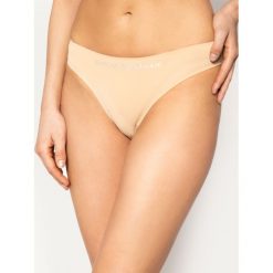 Figi klasyczne Emporio Armani Underwear 162525 0P284 08250. Brązowe figi damskie Emporio Armani Underwear, l, bez wzorów, z elastanu. W wyprzedaży za 119,00 zł.