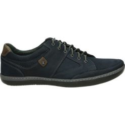 Derby męskie: Półbuty męskie - 844319 NA BLU