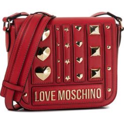 Torebka LOVE MOSCHINO - JC4239PP08KF0500 Rosso. Czerwone listonoszki damskie Love Moschino, bez wzorów, ze skóry ekologicznej, wizytowe, bez dodatków. Za 869,00 zł.