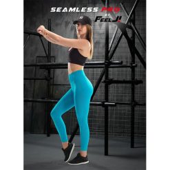 Legginsy bezszwowe Lagoon. Legginsy damskie FJ!, bez wzorów, z elastanu, biznesowe. Za 189,00 zł.